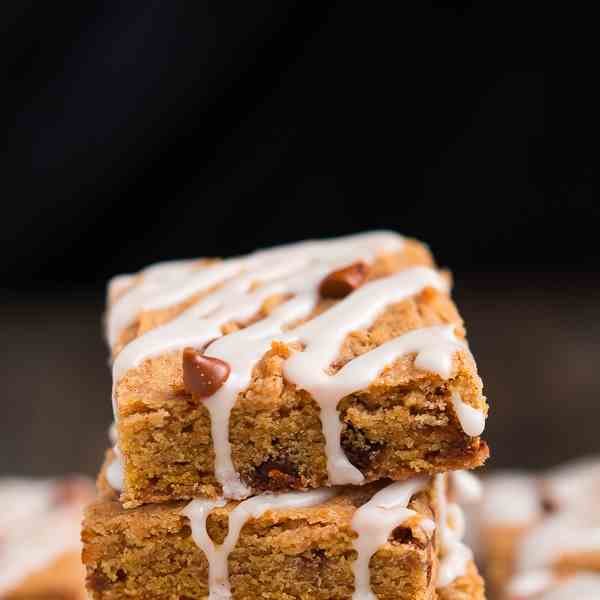 cinnamon pumpkin cookie bars