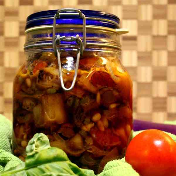 Sicilian pickled Summer Vegetables
