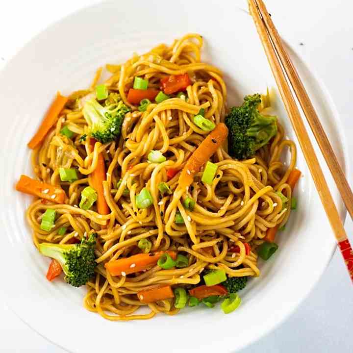 Veg Lo mein - Chowmein