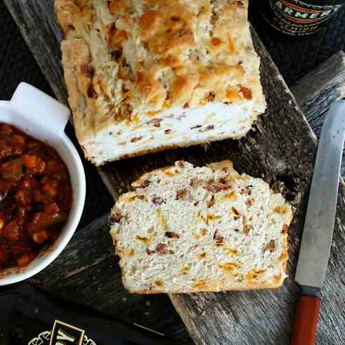 Bacon Cheddar Beer Bread