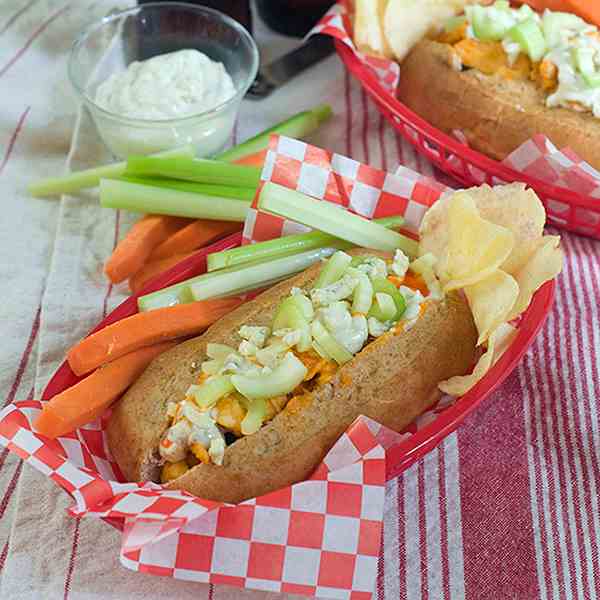 Buffalo Chicken Dogs