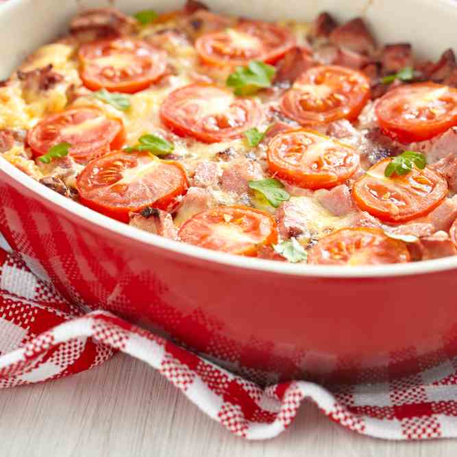 Chicken Sausage - Vegetable Casserole