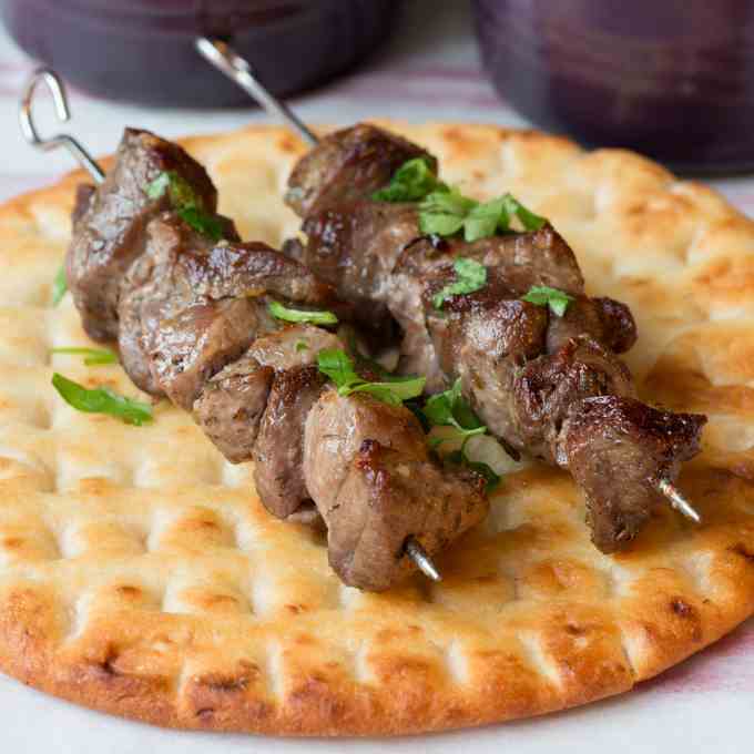 Greek Lamb Souvlaki