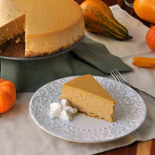 Spiced Pumpkin Cheesecake