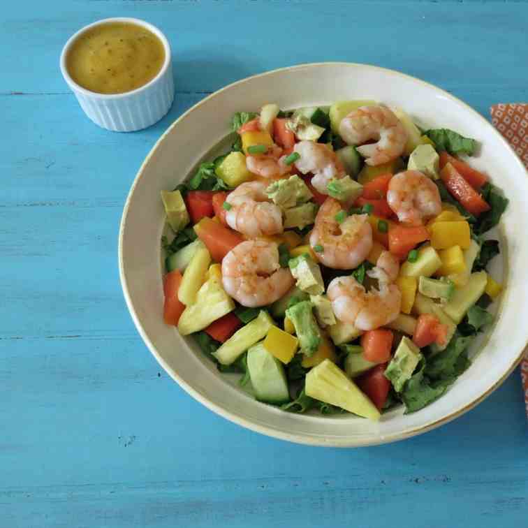 Tropical Shrimp Salad