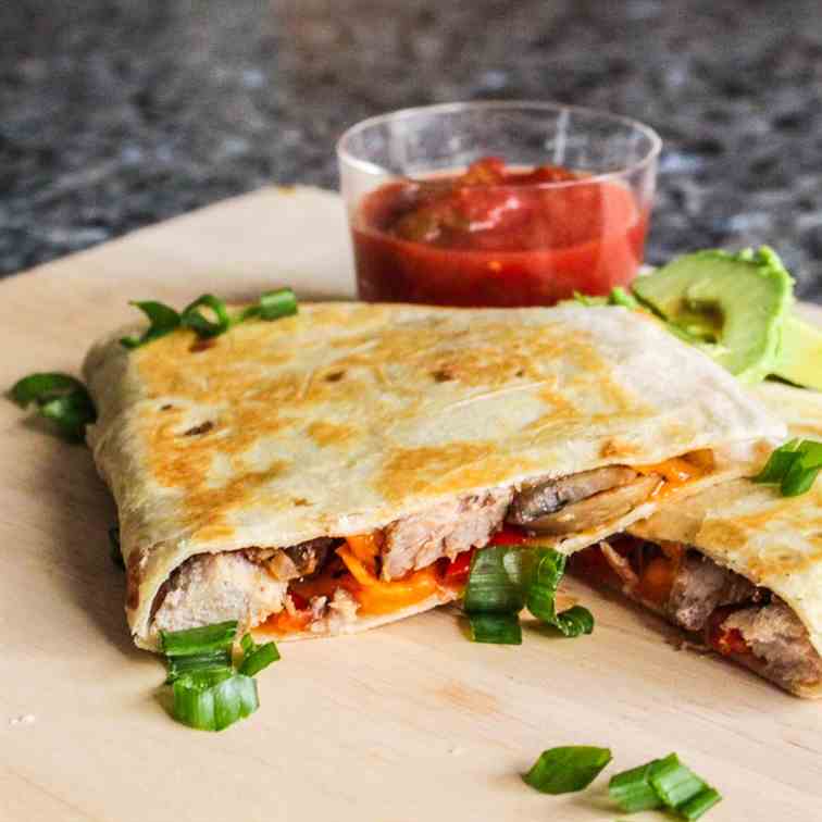 Steak Fajita Quesadillas