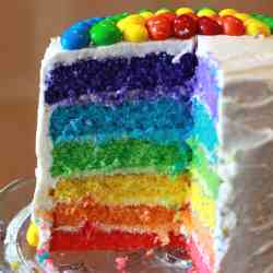 6 Layer Rainbow Cake