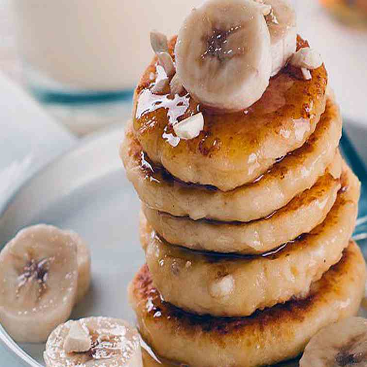 Whole Grain Buttermilk Pancakes