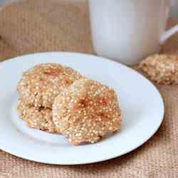 Sago coconut cookies