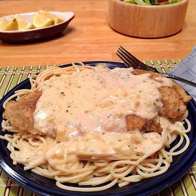 Creamy Lemon Chicken Pasta