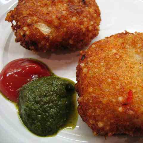 Sabudana Tikki Recipe