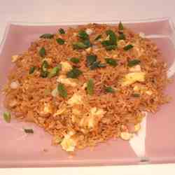 Fried Rice with Shallots, Garlic and Egg