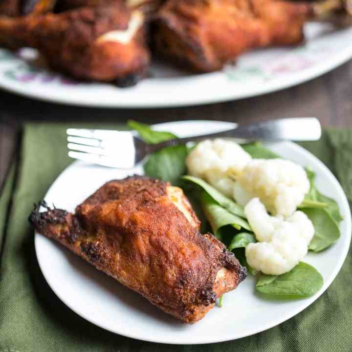 Crispy Oven Baked Chicken Legs