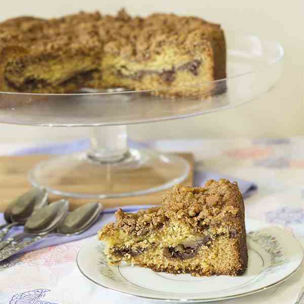 German Apple Streusel Cake