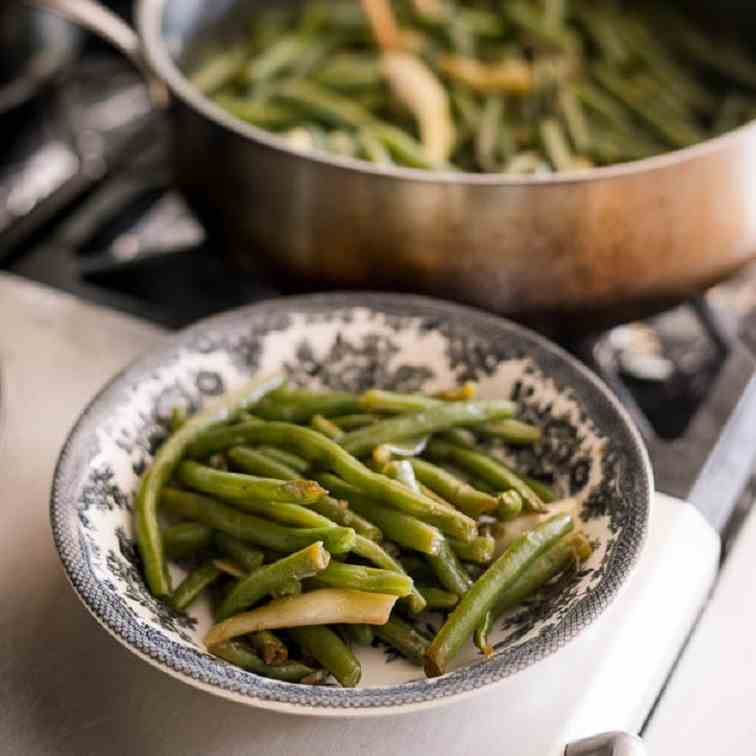 Easy Chinese Green Beans Stir-Fry Recipe
