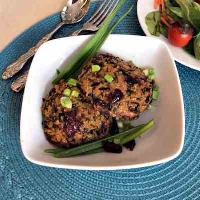 Quinoa and Sweet Potato Patties