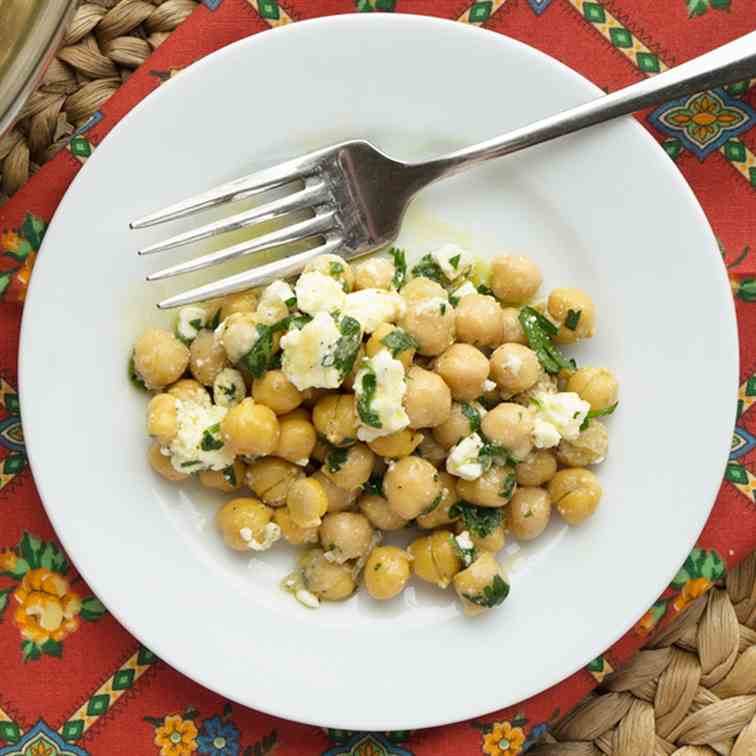 Chickpea and Feta Salad