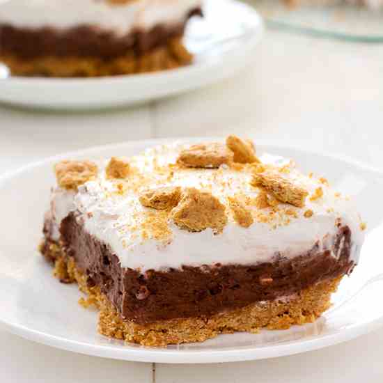 Chocolate Cheesecake Pudding Dessert