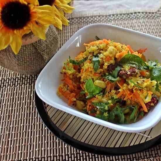 Lime Quinoa with Peanuts