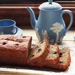 Banana Bread with Blueberries