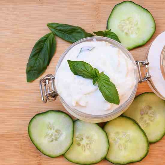 Basil Tzatziki Sauce Recipe