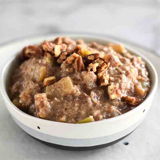 Apple Pie Paleo Hot Cereal