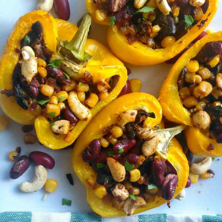 Vegan Stuffed Peppers 