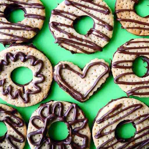 Chocolate-Drizzled Cookies