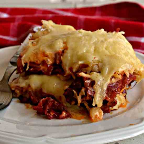 Reuben Casserole