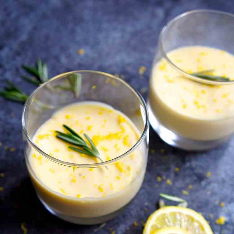 Lemon - Rosemary Posset