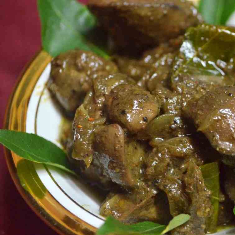 Chicken Liver Curry Recipe