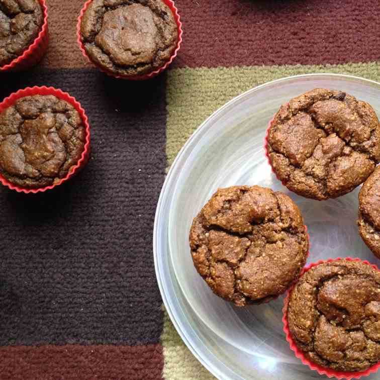 Spiced Sweet Potato Muffins