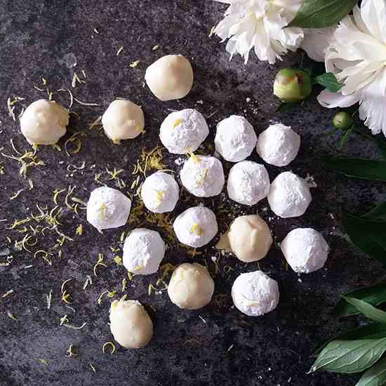 Limoncello Truffles