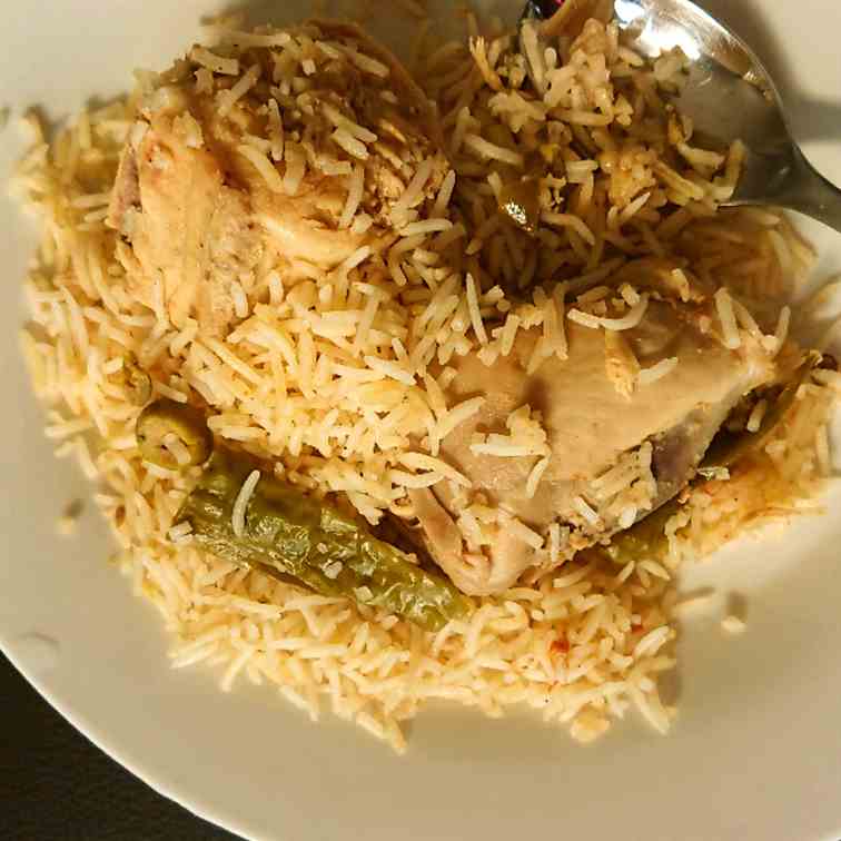 Chicken Zaytoon (Olive) Rice
