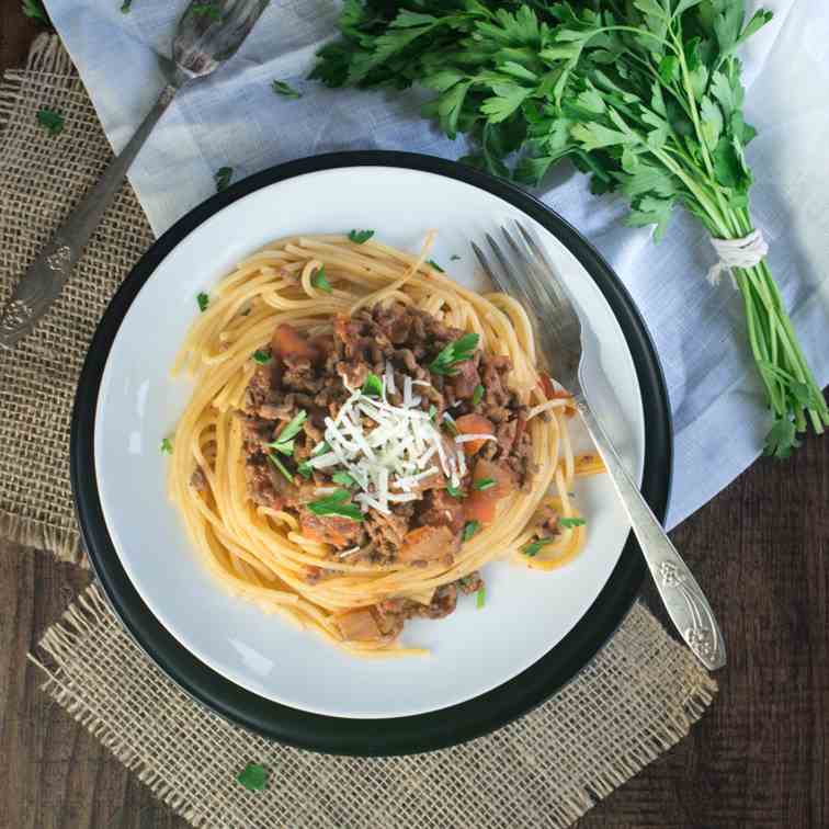 Spaghetti Bolognese