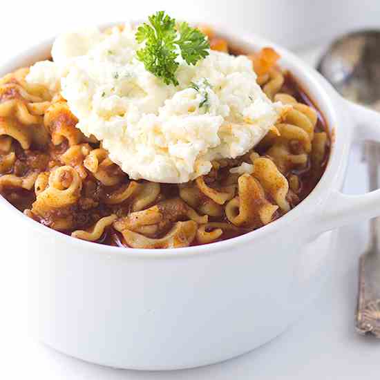 Spicy Lasagna Soup