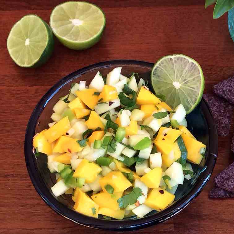 Apple and Mango Salsa