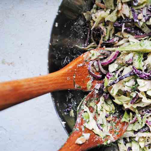 Greek Cabbage Slaw