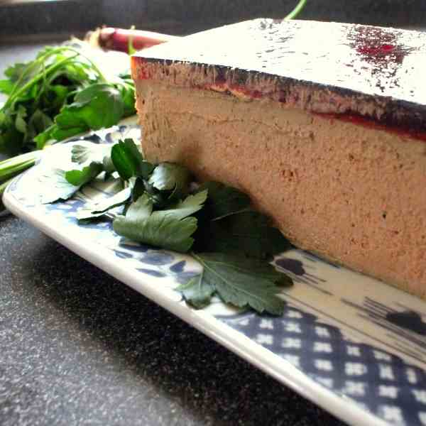 Chicken Liver Pate with Port Wine Jelly