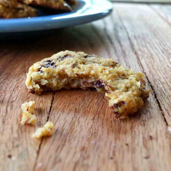 Plantain Chocolate Chip Cookies