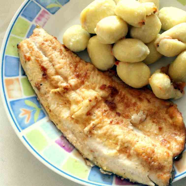 Crispy fried Trout Fillets