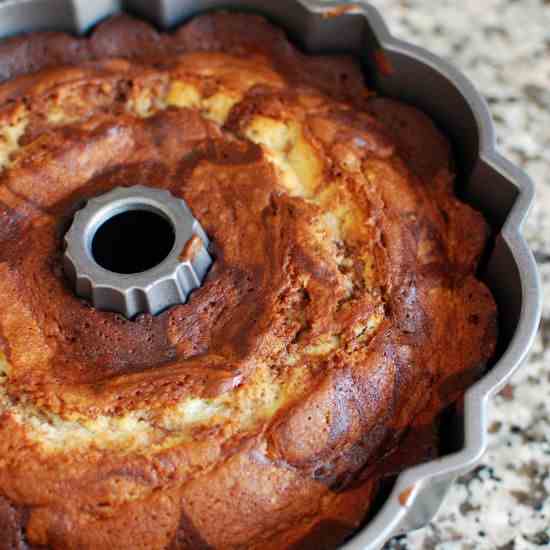 Marbled Chocolate Chip Bundt