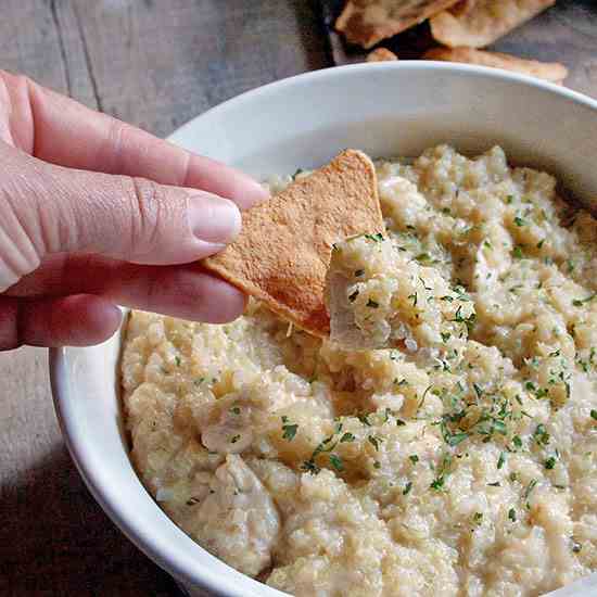 Ranch Chicken Quinoa Dip