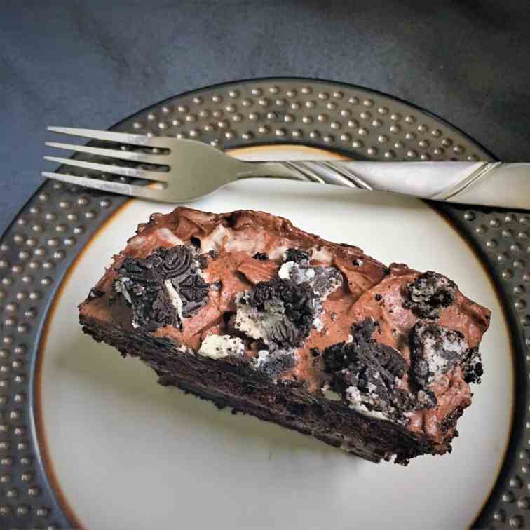 Chocolate Oreo Overload Cake