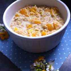 Creamy Vanilla Orange Overnight Oats