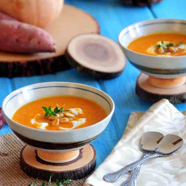 Smoky Butternut Squash Soup