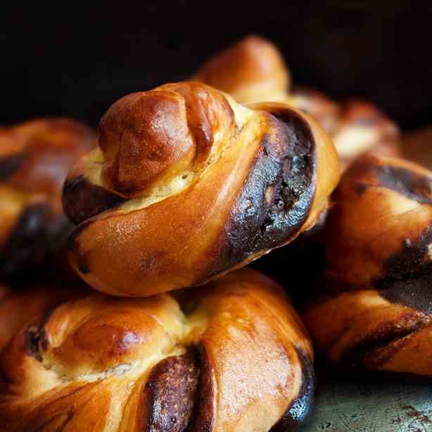 Swirl Chocolate Buns