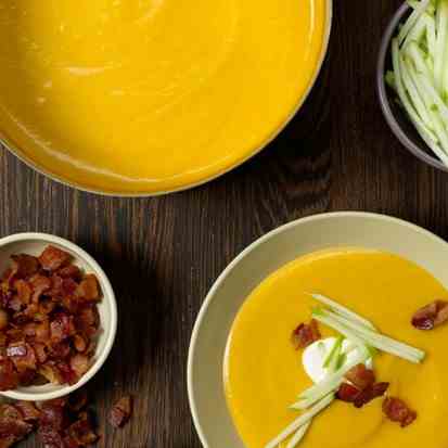 Butternut Squash - Apple Soup