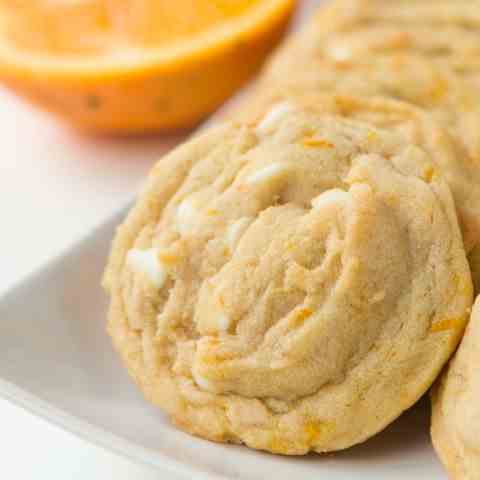 Orange Creamsicle Cookies