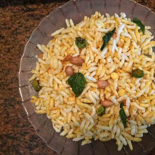 Puffed Rice Chivda- Easy and Quick recipe